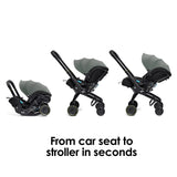 Doona X Car Seat & Stroller - Slate Green