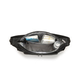 The inside of the Doona essentials bag has compartments