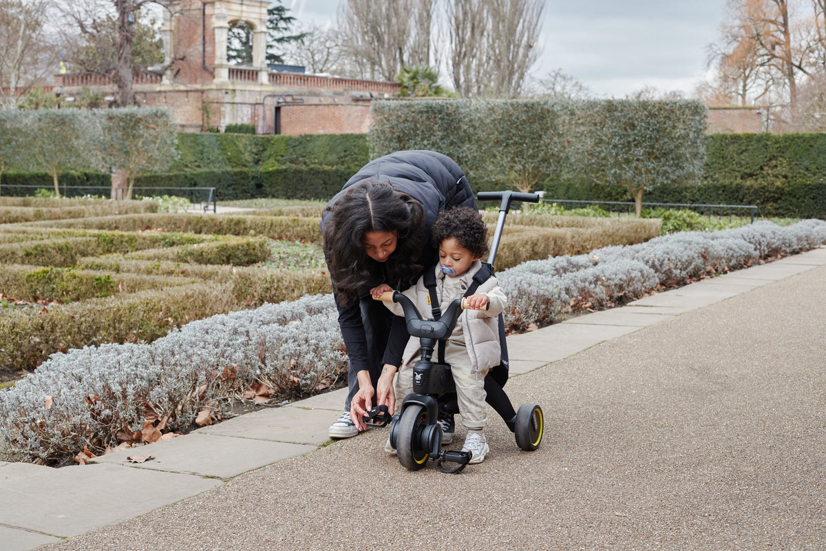Tips on how to teach a toddler to ride a tricycle