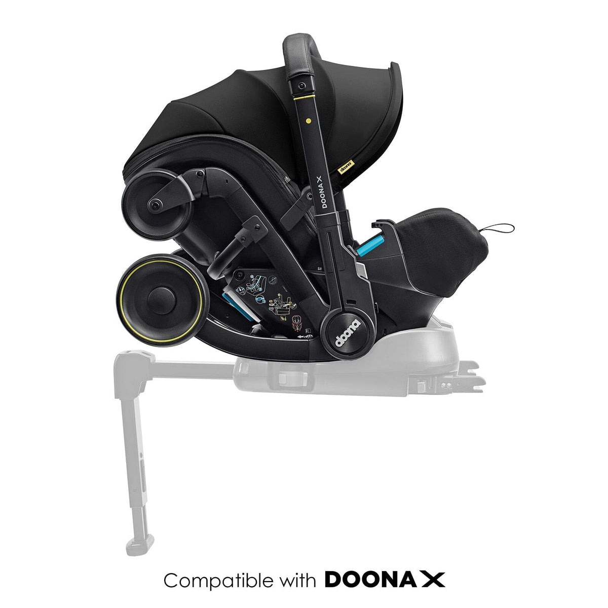 Doona+ Car Seat & ISOFIX Slate Green