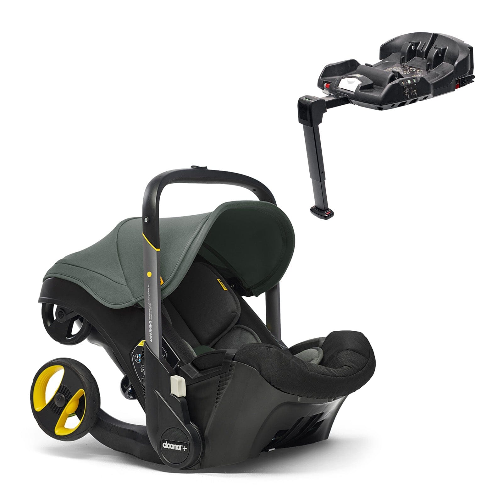 Doona+ Car Seat & ISOFIX Slate Green
