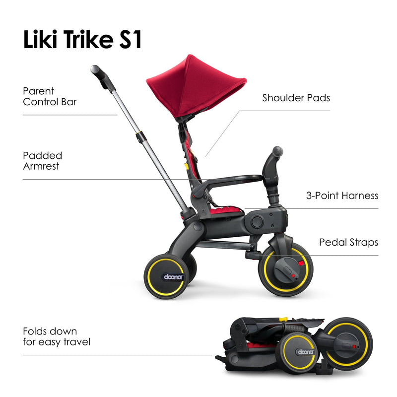 リキトライク Liki Trike doona キャンペーン】折りたたみ式三輪車LIKI trike(リキトライク