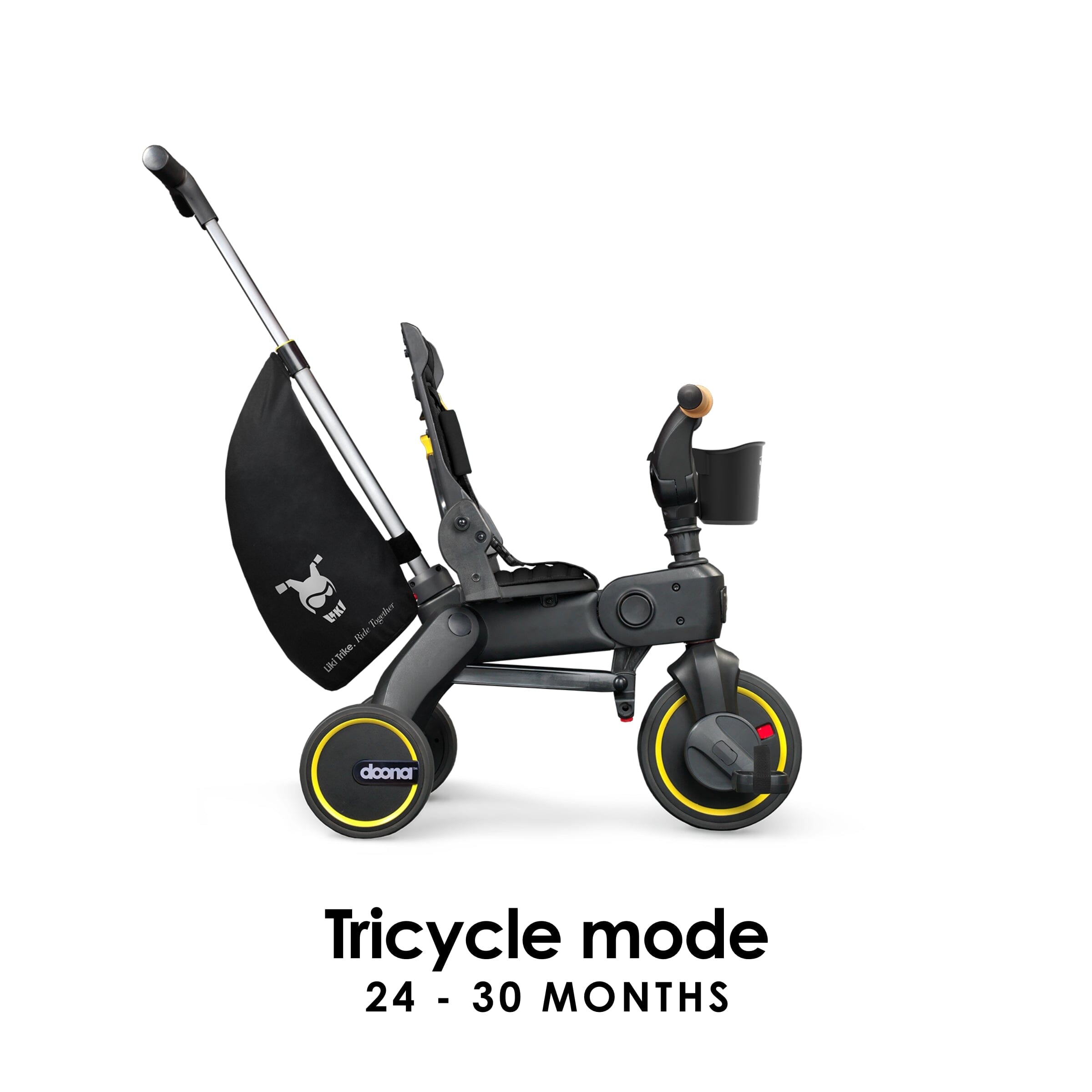 doona Liki Trike S5 プレミアム　折りたたみ三輪車　ブラック Doona Liki Trike S5 | Baby Trikes