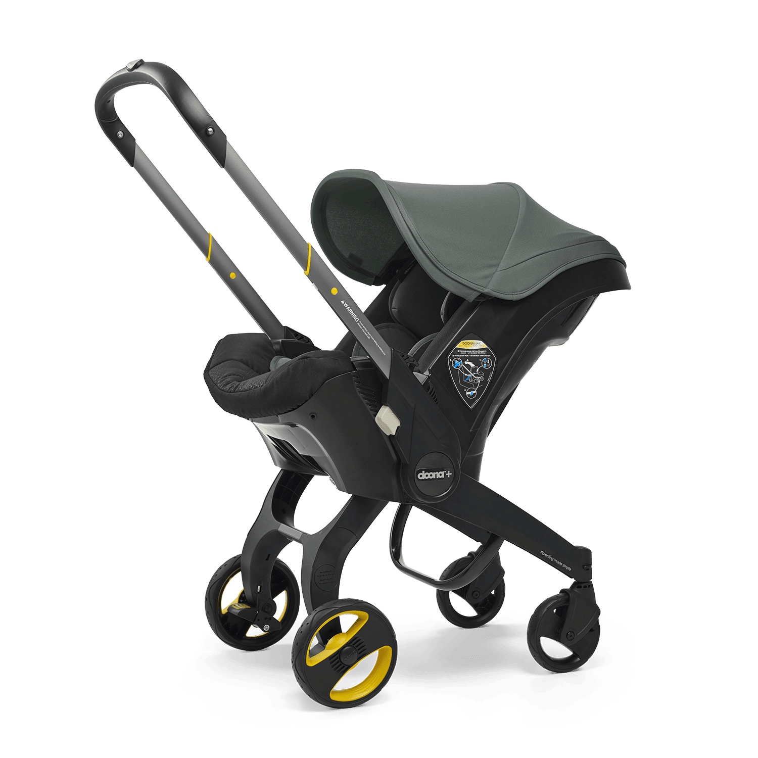 Doona+ Car Seat & ISOFIX Slate Green