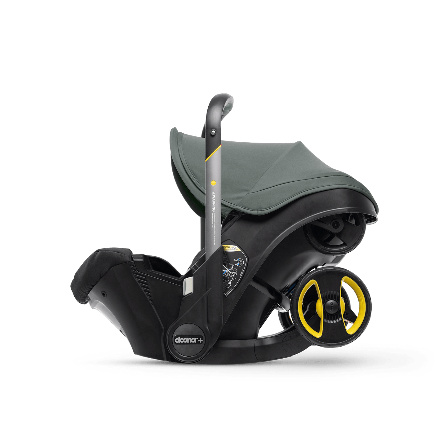 doona ベビーカー グリーン Doona_US_Forest_Grey_Handle_Ra