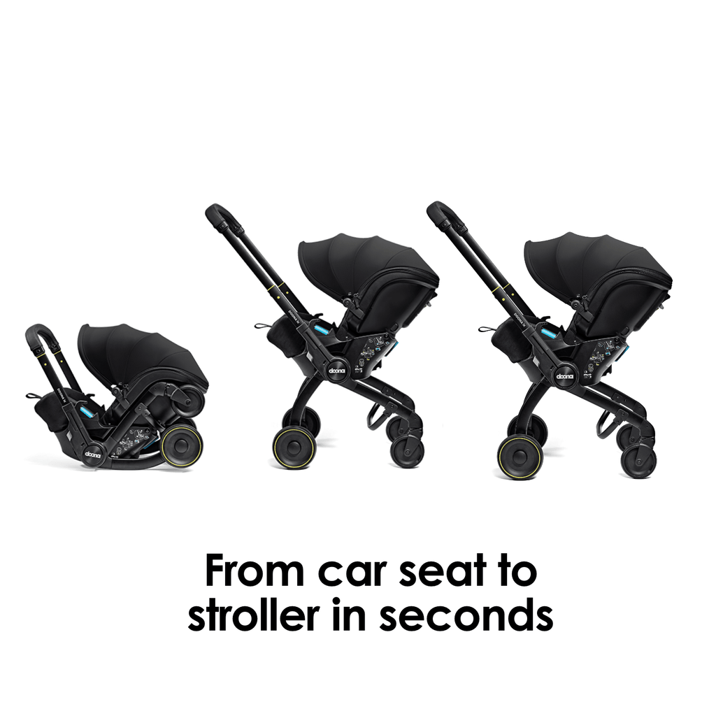 Doona X Car Seat & Stroller Nitro Black