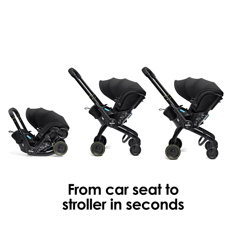 Doona X Nitro Black Car Seat & Stroller | Doona UK