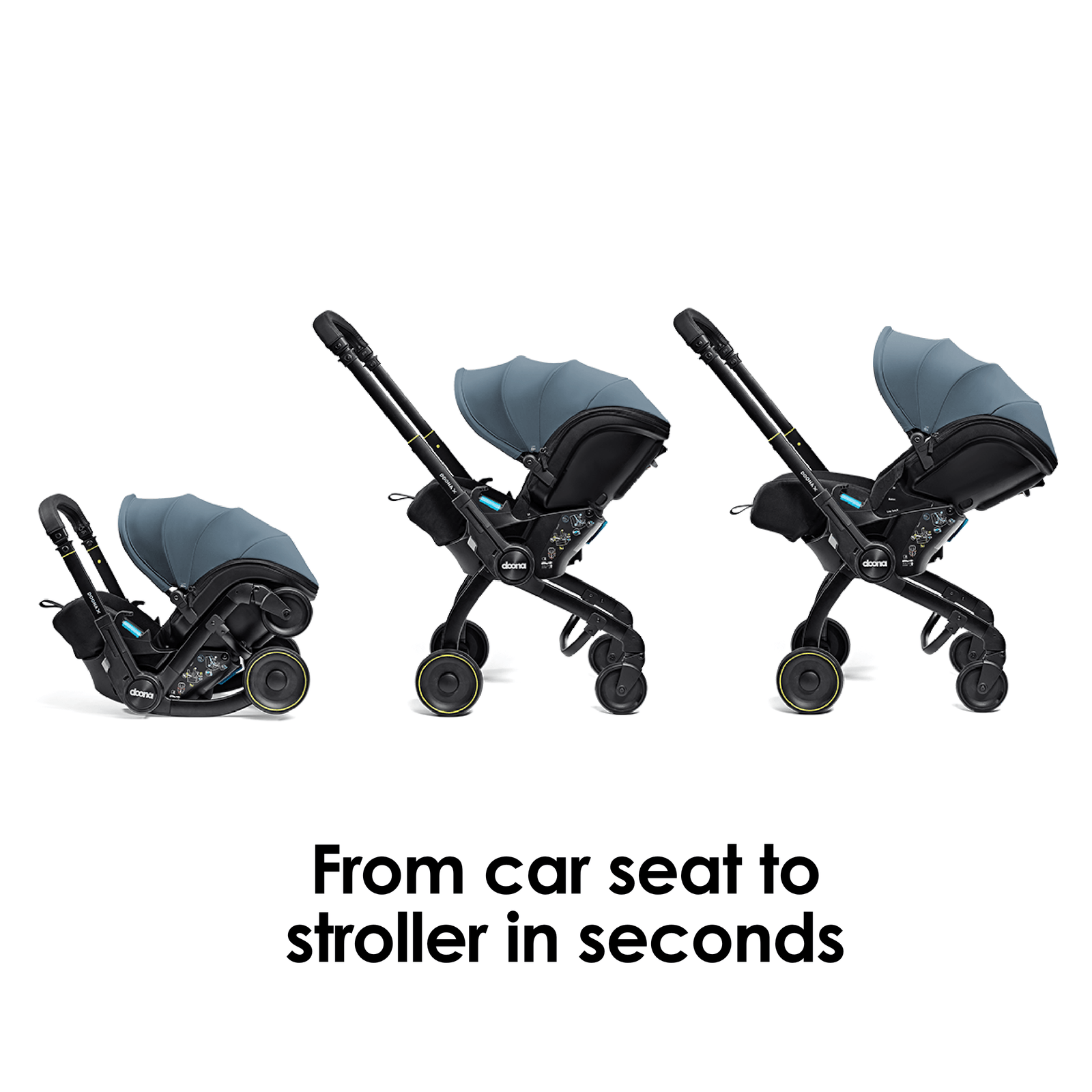 doona stroller blue Doona X Ocean Blue Car Seat & Stroller