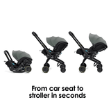Doona X Car Seat & Stroller  - Slate Green