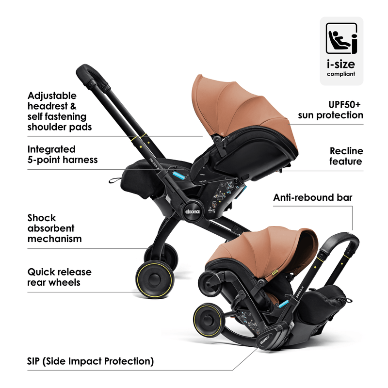 doona ベビーカー Doona X Car Seat & Stroller - Terracotta