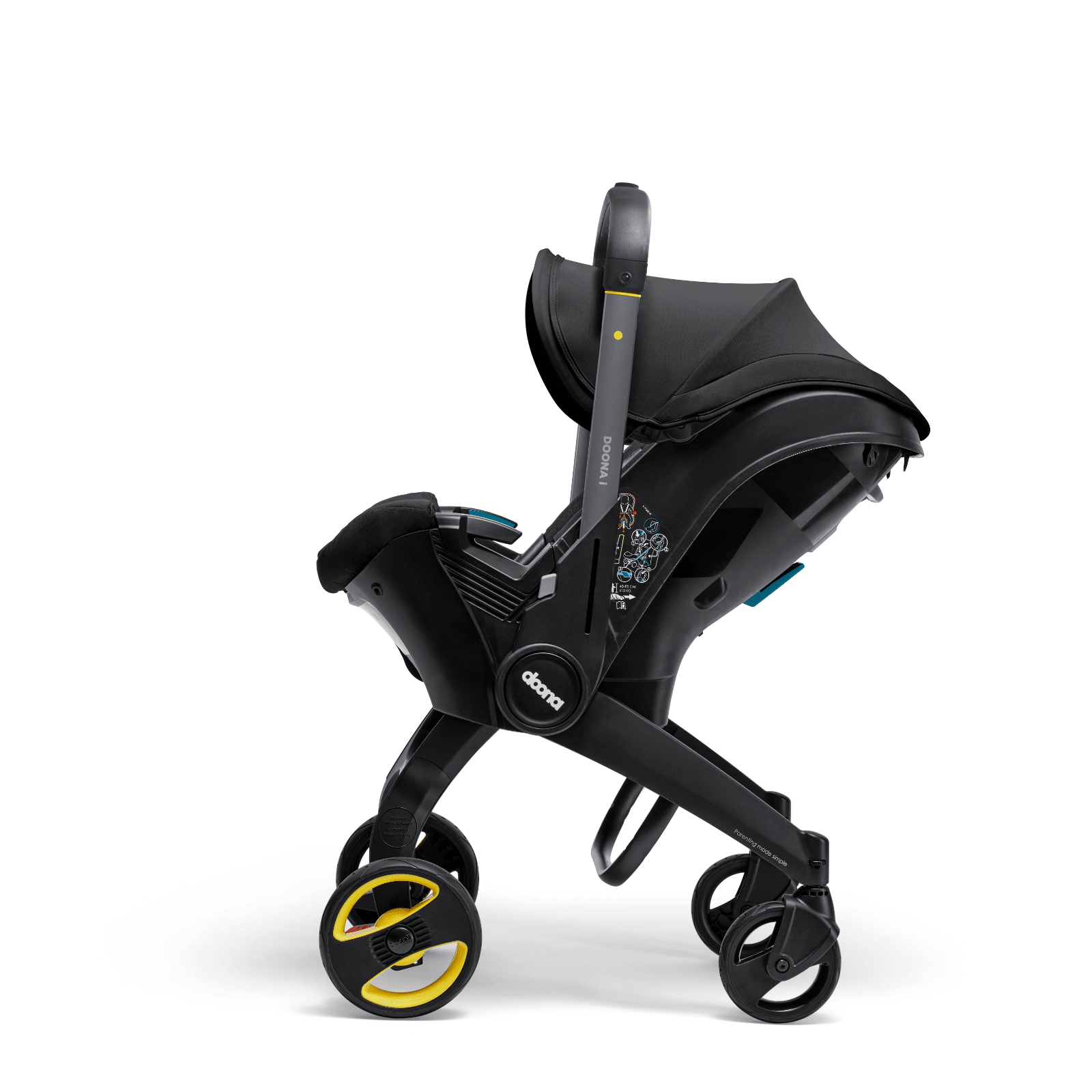 Doona i Car Seat & Stroller | Nitro Black Doona i Car Seat & Stroller | Nitro Black