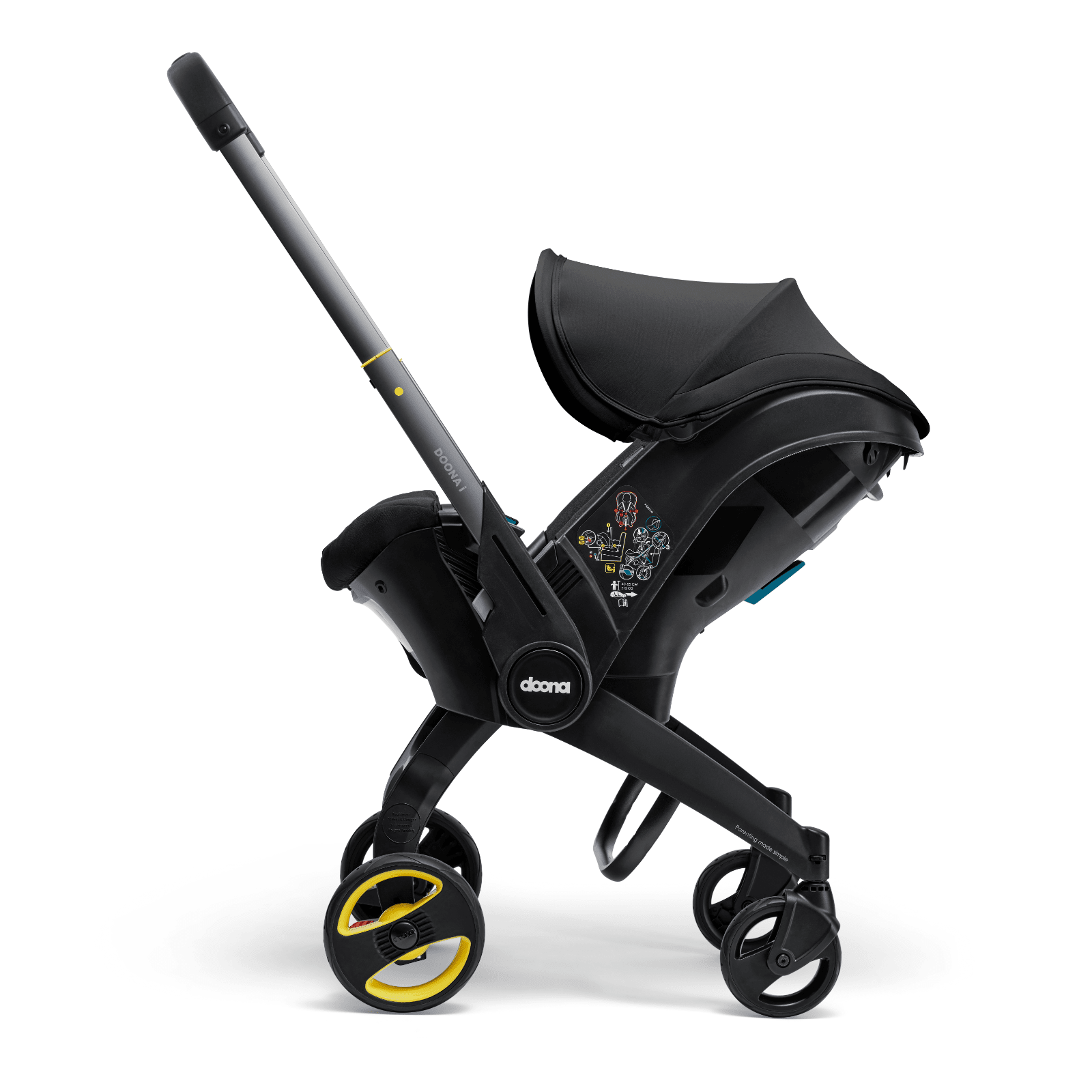 Doona i Car Seat & Stroller | Nitro Black Doona i Car Seat & Stroller | Nitro Black