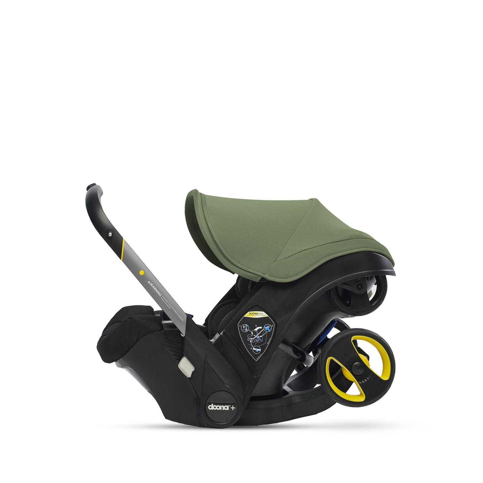 doona ベビーカー グリーン Amazon | doona ISOFIX・シートベルト固定両対応 インファントカー