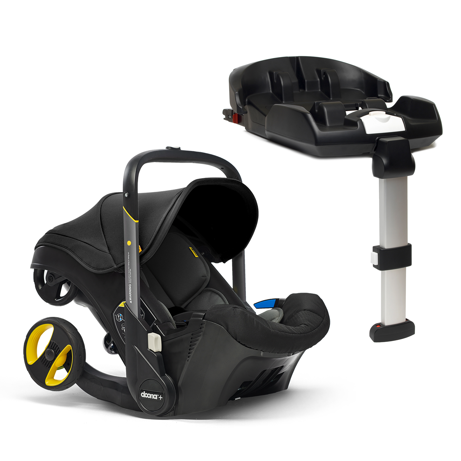 Doona+ Car Seat & ISOFIX Nitro Black Doona+ Car Seat & ISOFIX Nitro Black