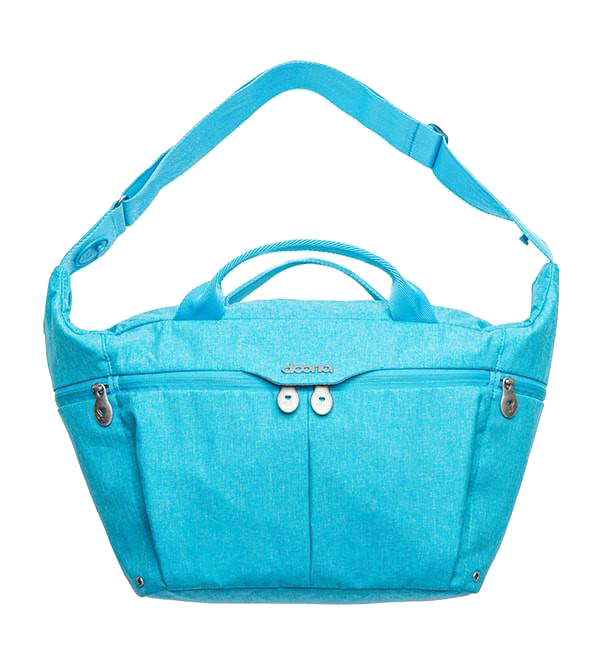 Sky blue Doona all day bag.
