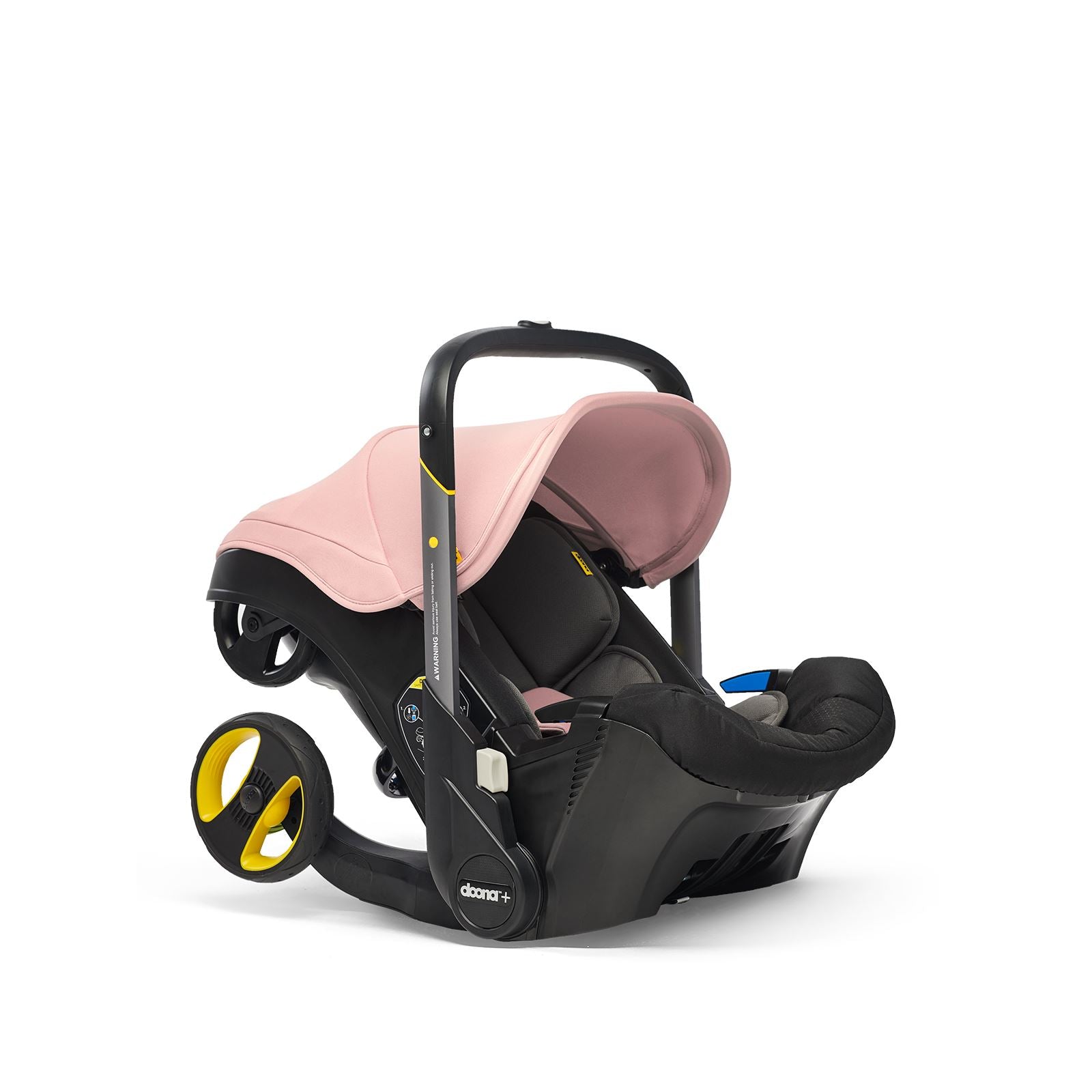 Doona+ ドゥーナ インファントカーシート ベビーカー ブラッシュピンク Doona+ Blush Pink Car Seat & ISOFIX Base | Doona UK