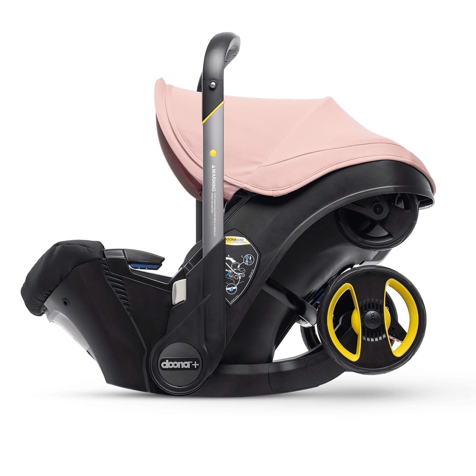 pink doona car seat stroller Doona+ Blush Pink Car Seat & Stroller