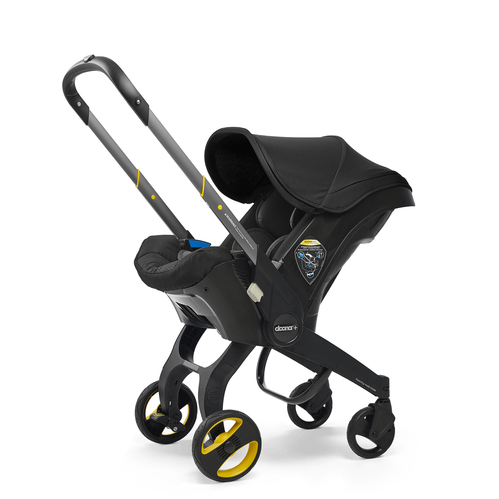 Doona Car Seat Nitro Black Free Snap On Storage