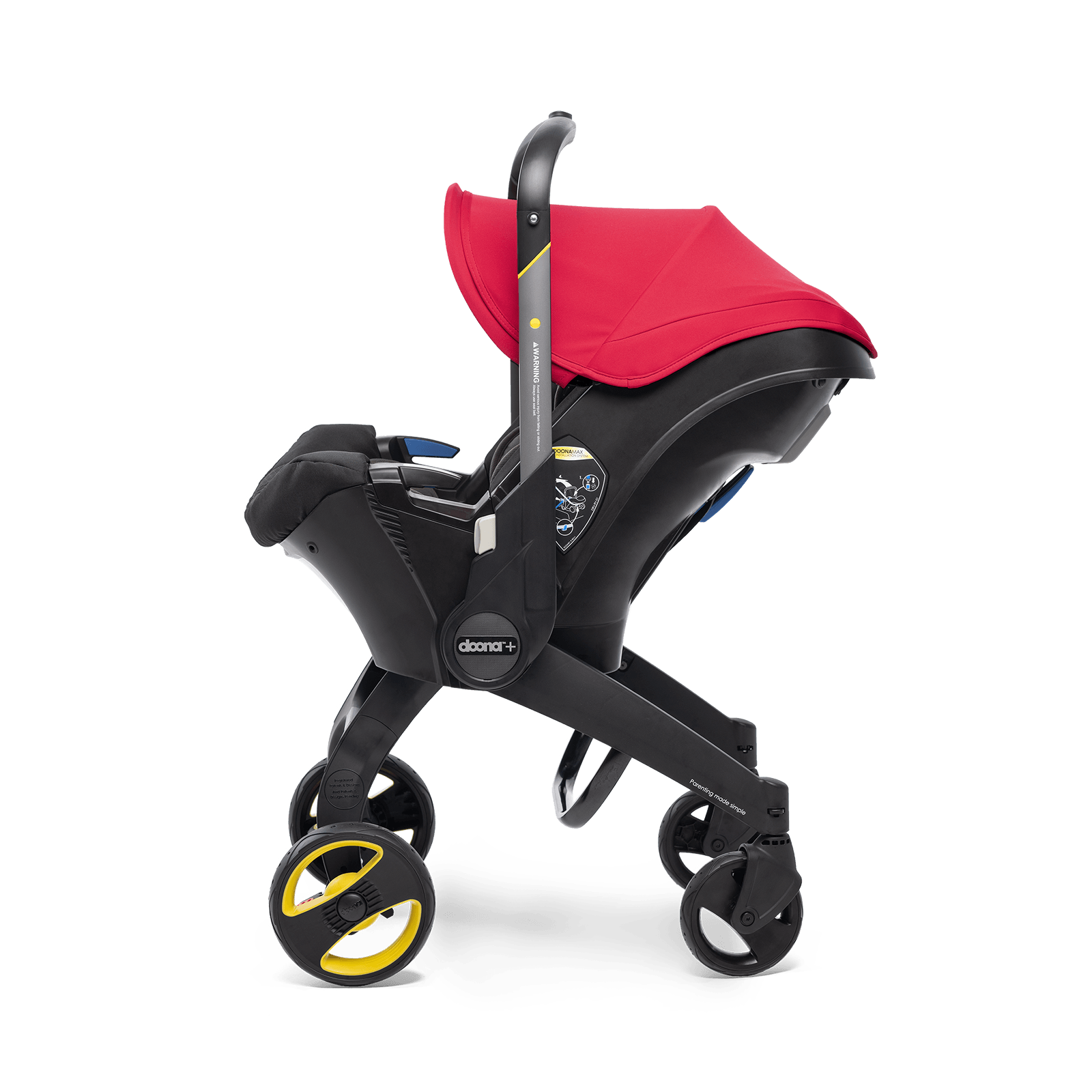 Doona+ Car Seat & Stroller Flame Red