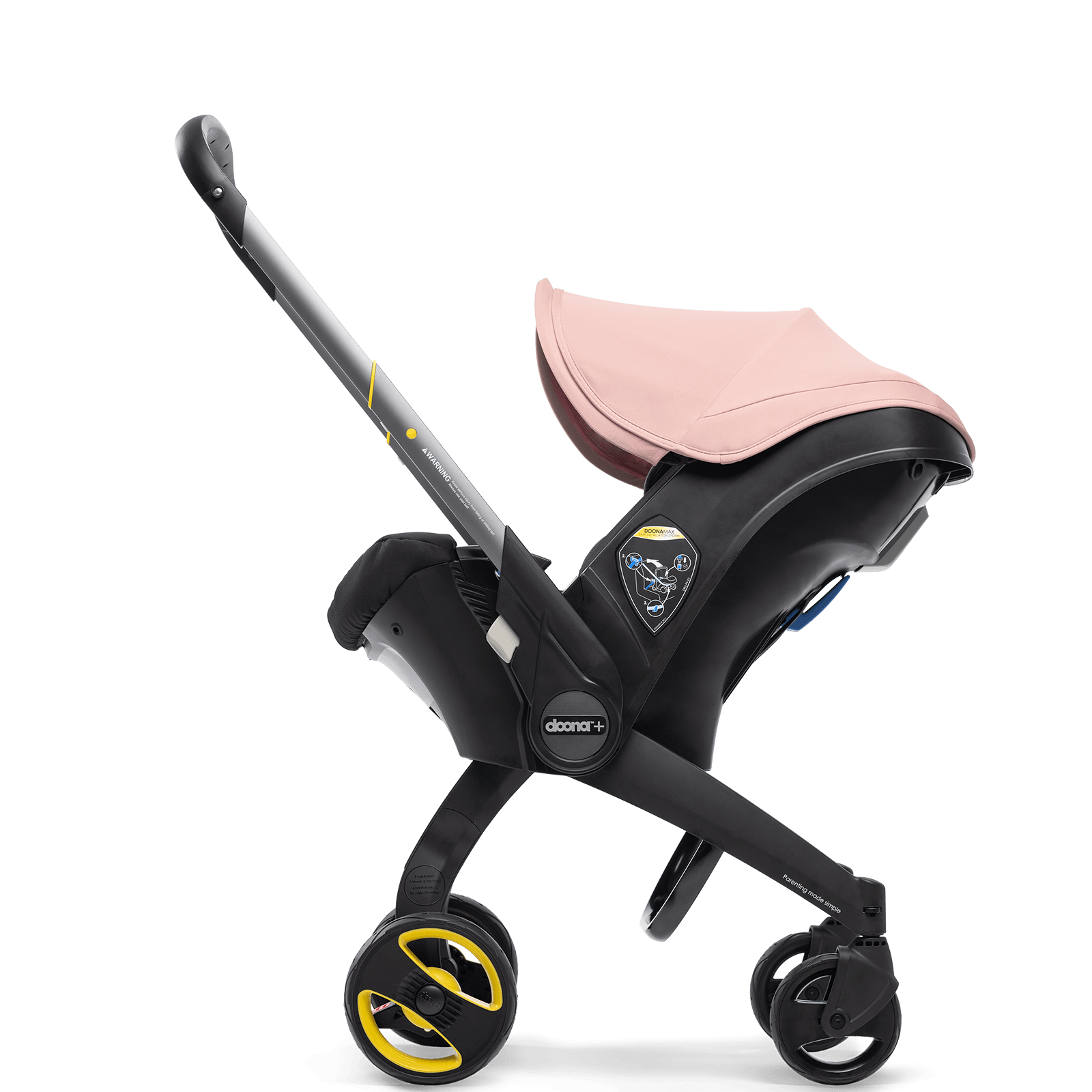 Doona+ Car Seat & Stroller Blush Pink