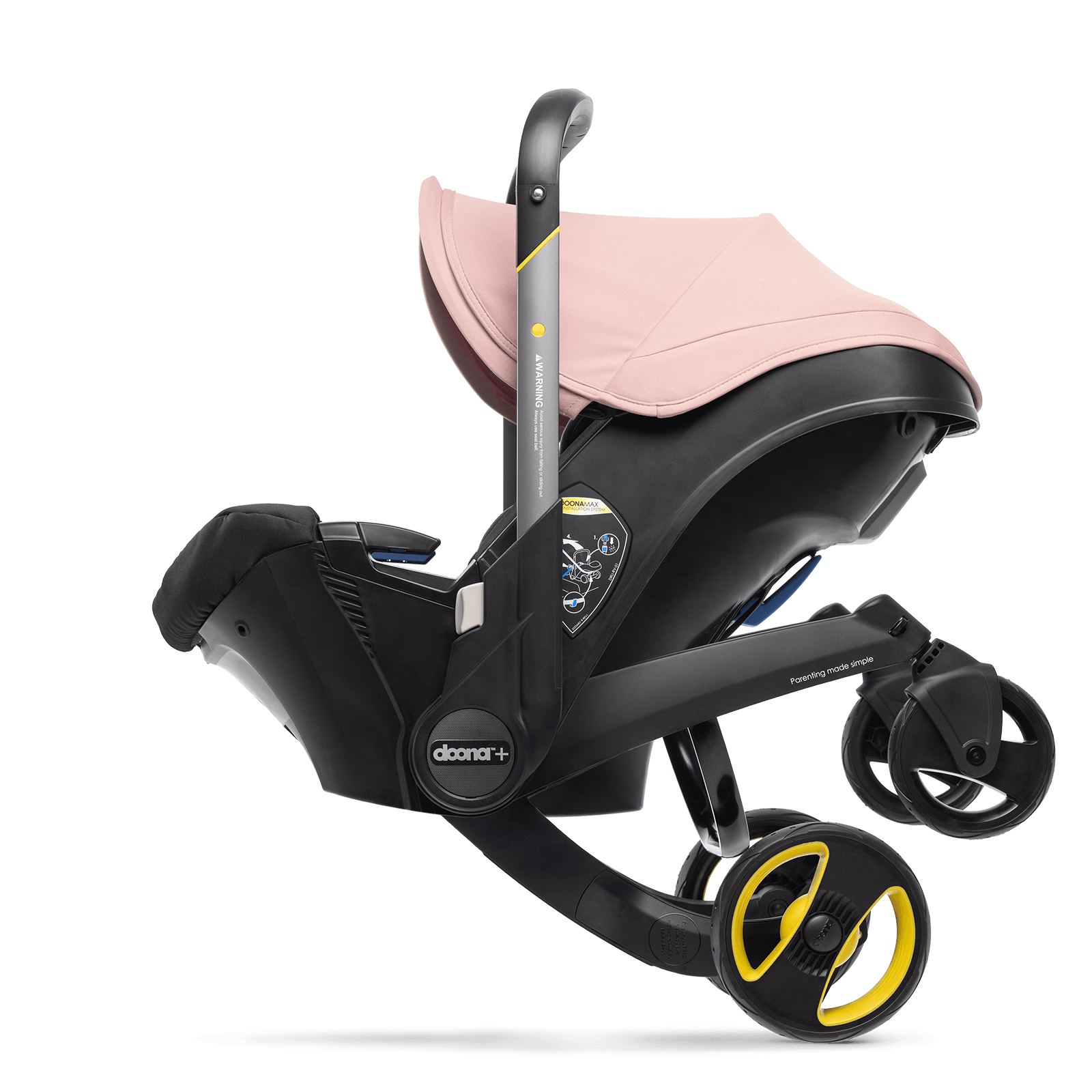 Pink doona car seat outlet