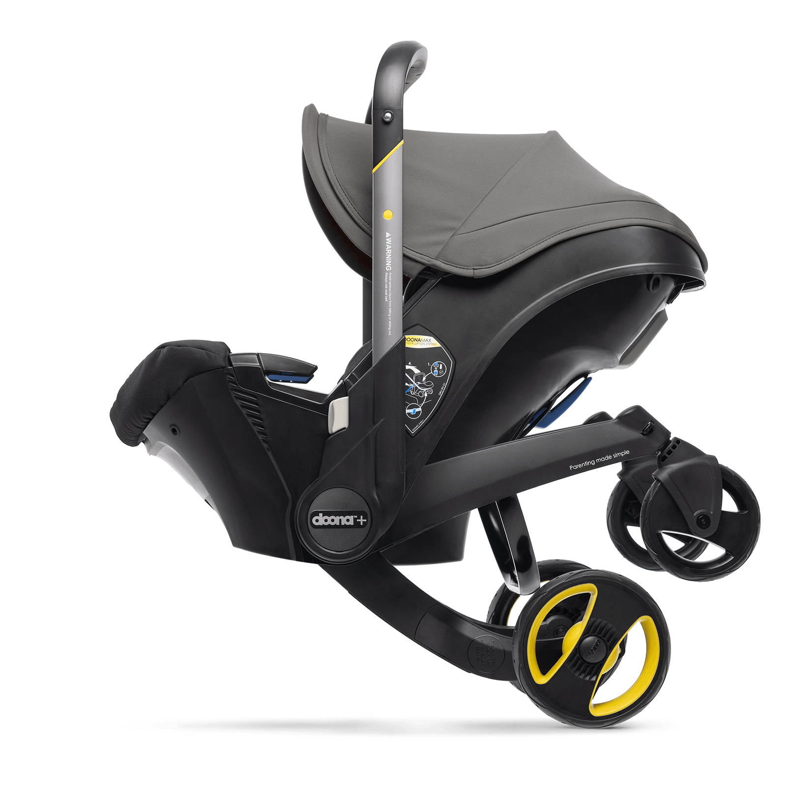 Doona+ Car Seat & Stroller Urban Grey