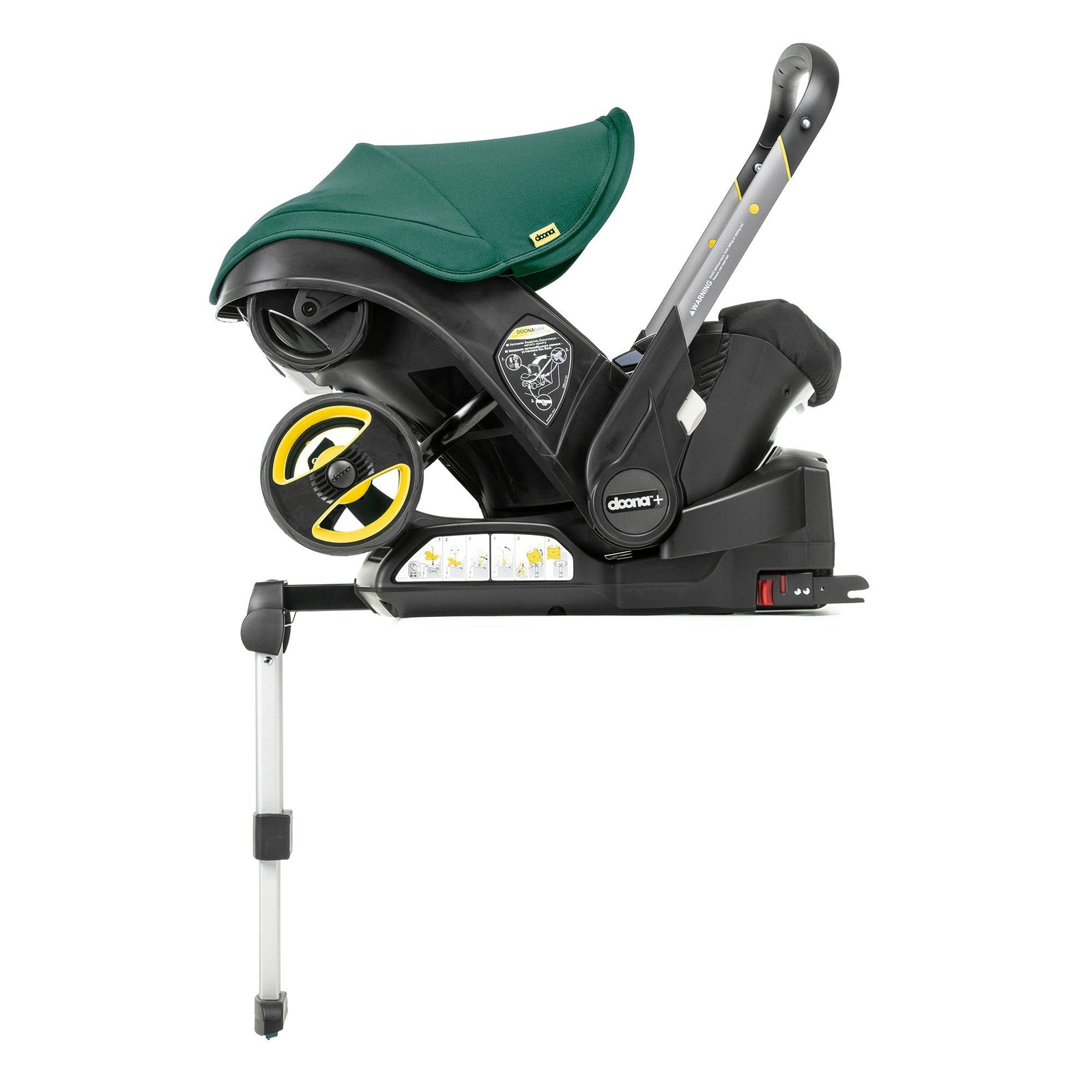 Doona car seat and base clearance